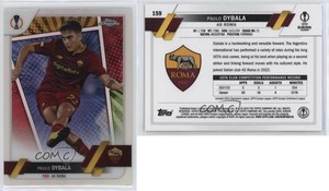 2022-23 Topps Chrome UEFA Club Competitions Hero Variation Paulo Dybala #159