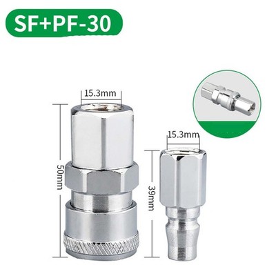 Luftschlauch Schnellverschluss Kupplung Verbinder Fitting für Kompressor SH20 P