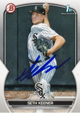 Seth Keener Signed IP 2023 Bowman Draft Card BD-94 Chicago White Sox!