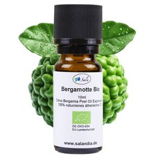 Sala Bergamotte&ouml;l Aroma &auml;therisches Bergamotte &Ouml;l naturrein BIO 10 ml