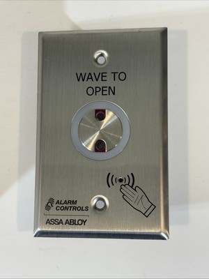 Assa Abloy NTS-1 Wave To Open Exit Switch Motion Sensor Touchless Alarm Controls