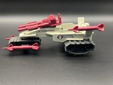 Vintage GI Joe ARAH 1989 Devastator Battlefield Robot vehicle missing antenna