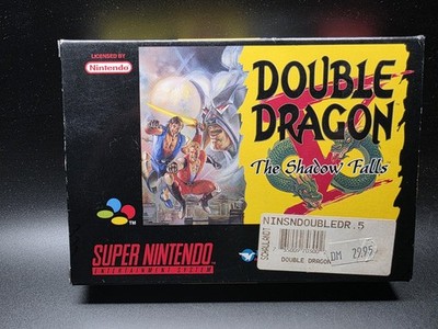 Snes Double Dragon V The Shadow Falls Komplett CIB PAL Super Nintendo Spiel OVP 
