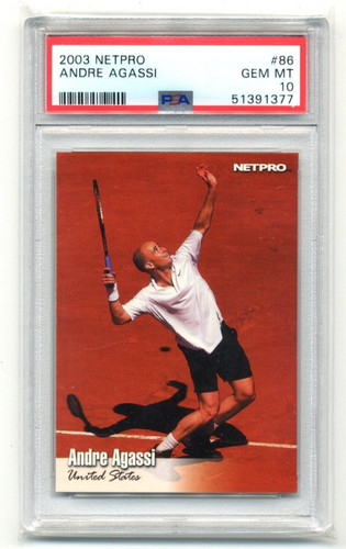 2003 NetPro Andre Agassi #86 card