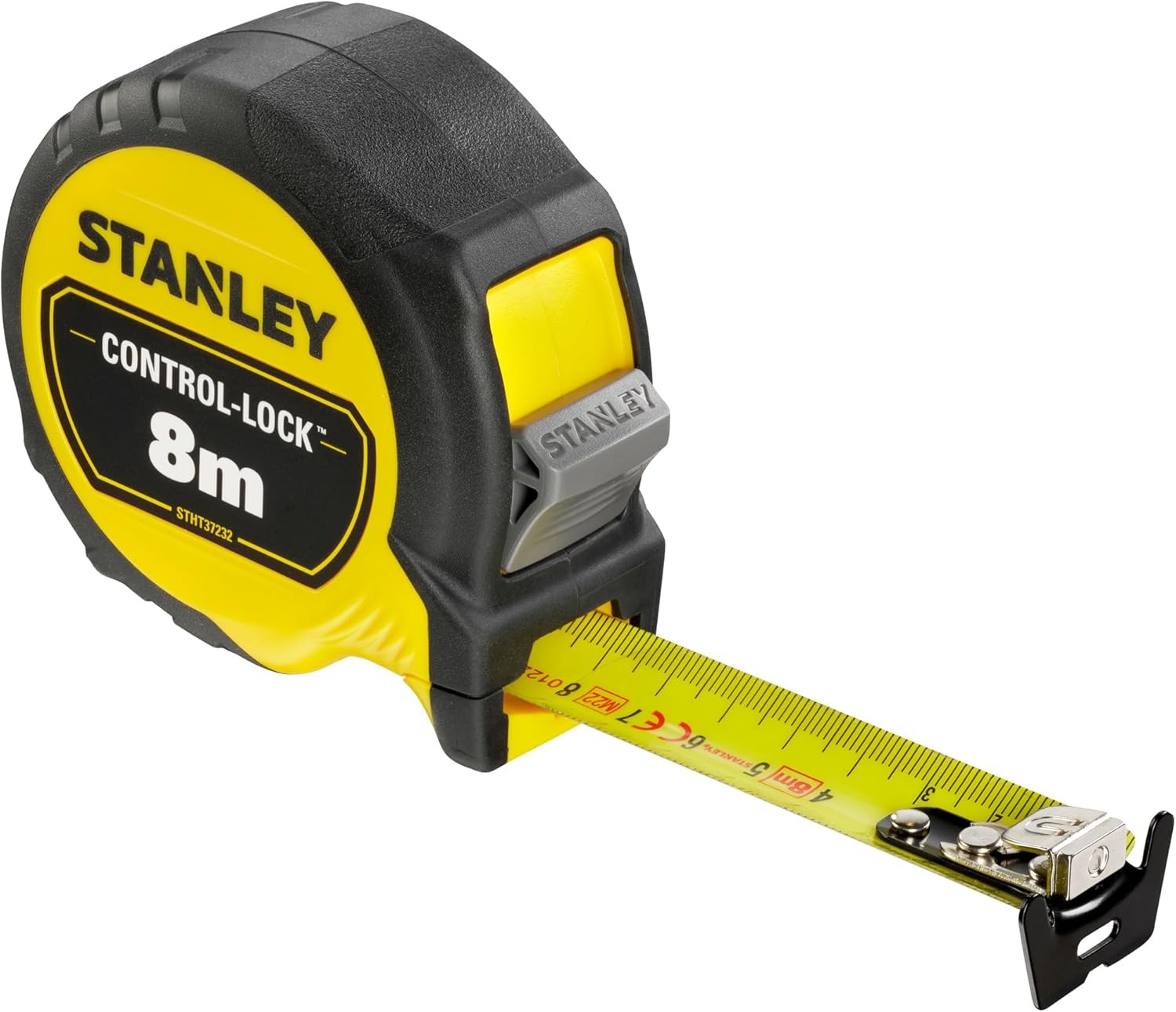Metro a Nastro Stanley 8m STHT37232-0 Control-Lock Anti-Urto