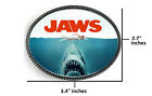 Jaws Shark Movie Horror Film Belt Buckle Pewter Metal Limited Edition