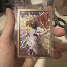 2023 Topps Finest Flashbacks Common Rookie RC #60 Michael Harris Jr. Phenoms P3