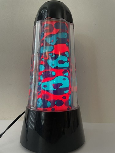 Vintage 1990s Psychedelic Lava Light Rotating Motion Lamp Magma Style Working - Picture 7 of 15