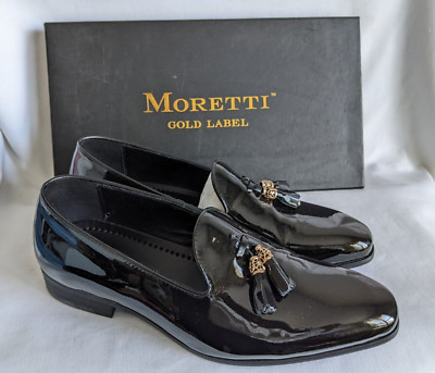 Moretti Gold Label 13D Leather Loafters Moretti gold label navajo - Gem main image 4
