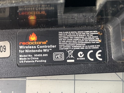 Nintendo Wii Guitar Hero Sunburst Wireless Controller RedOctane 95455.805 Works - Picture 13 of 13