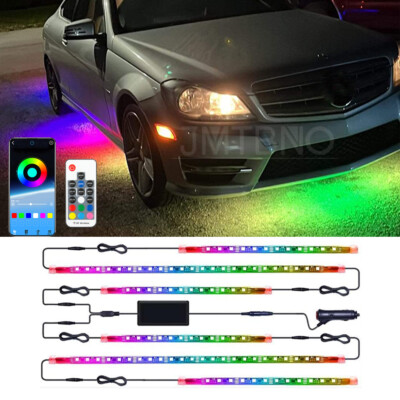 Mercedes-Benz Collection ベンツLEDトーチ　M3009 6pcs For Mercedes-Benz C300 Dream RGB Color Underglow LED Kit Neon