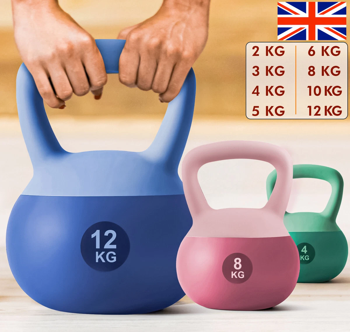 Kettlebell workout 12kg sale