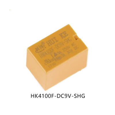 10PCS Original Mini Power Relay HK4100F-DC5V-SHG HK4100F-DC12V-SHG