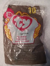 McDonalds Beanie Babies Zip The Cat Toy Number 10 From 1998