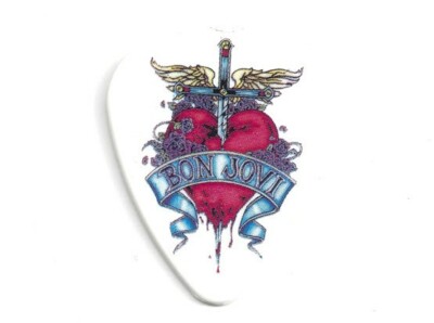 BON JOVI RICHIE SAMBORA GUITAR PICK 2008 HIGHWAY TOUR STAGE