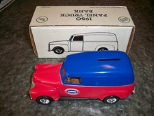 ERTL 1:24 scale 1950 Panel Truck Bank NHRA DieCast VERY RARE    NEW