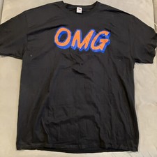 NWOT - NY Mets - OMG - Jose Iglesias - Black T Shirt - Men's Size XL