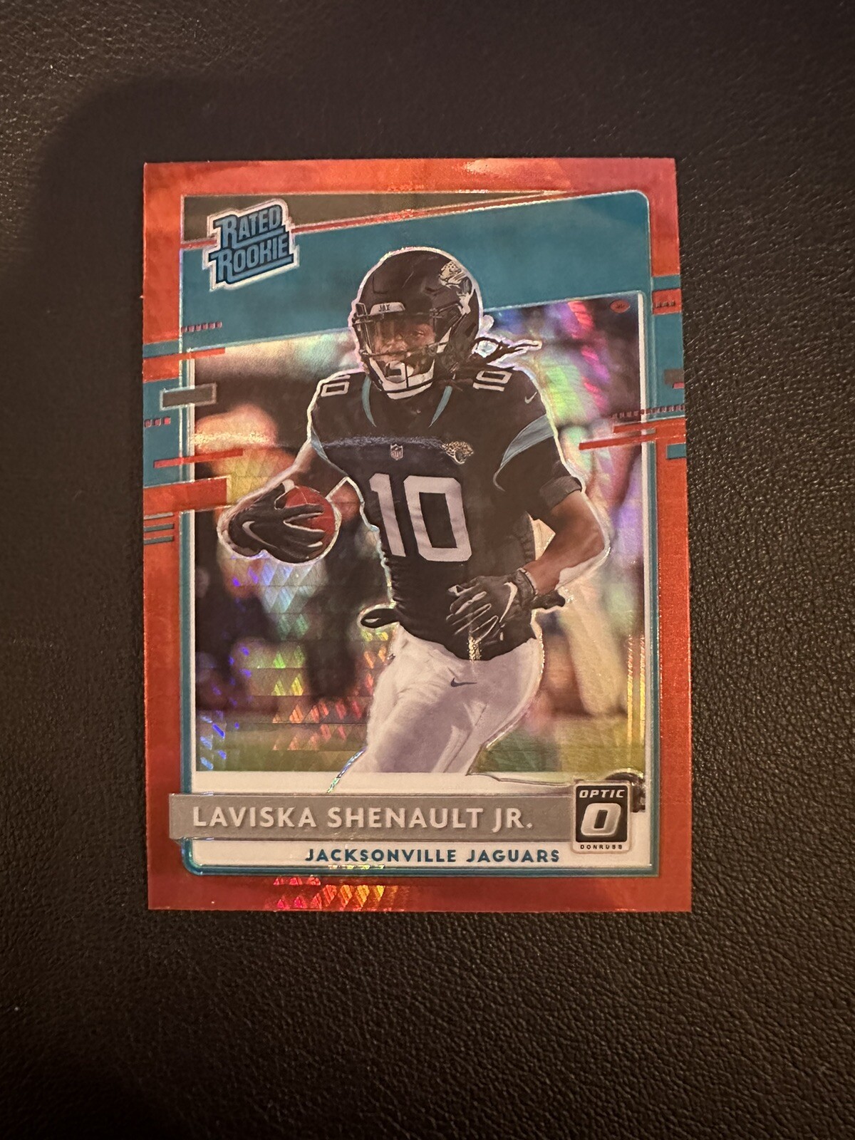 LAVISKA SHENAULT JR. RED Hyper Prizm 2020 Panini Donruss Optic RATED ROOKIE 168