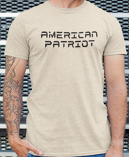 Men T-Shirt American Patriot - Patriotic USA veteran