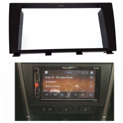 2 DIN Car Radio Frame Fascia Panel Trim 7'' For Lexus IS200/Toyota Altezza