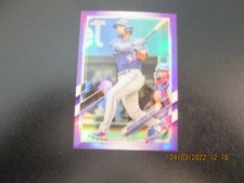 MARCUS SEMIEN 2021 TOPPS CHROME UPDATE PURPLE REFRACTOR BASE CARD #USC76