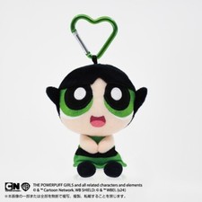 Powerpuff Girls Buttercup Plush Mascot with Carabiner Japan New Pre-sale