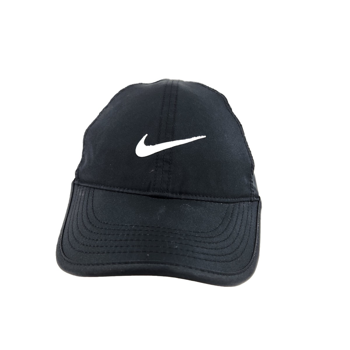 Nike Dri-Fit Feather Light Black OSFM Adjustable Running  display picture 2