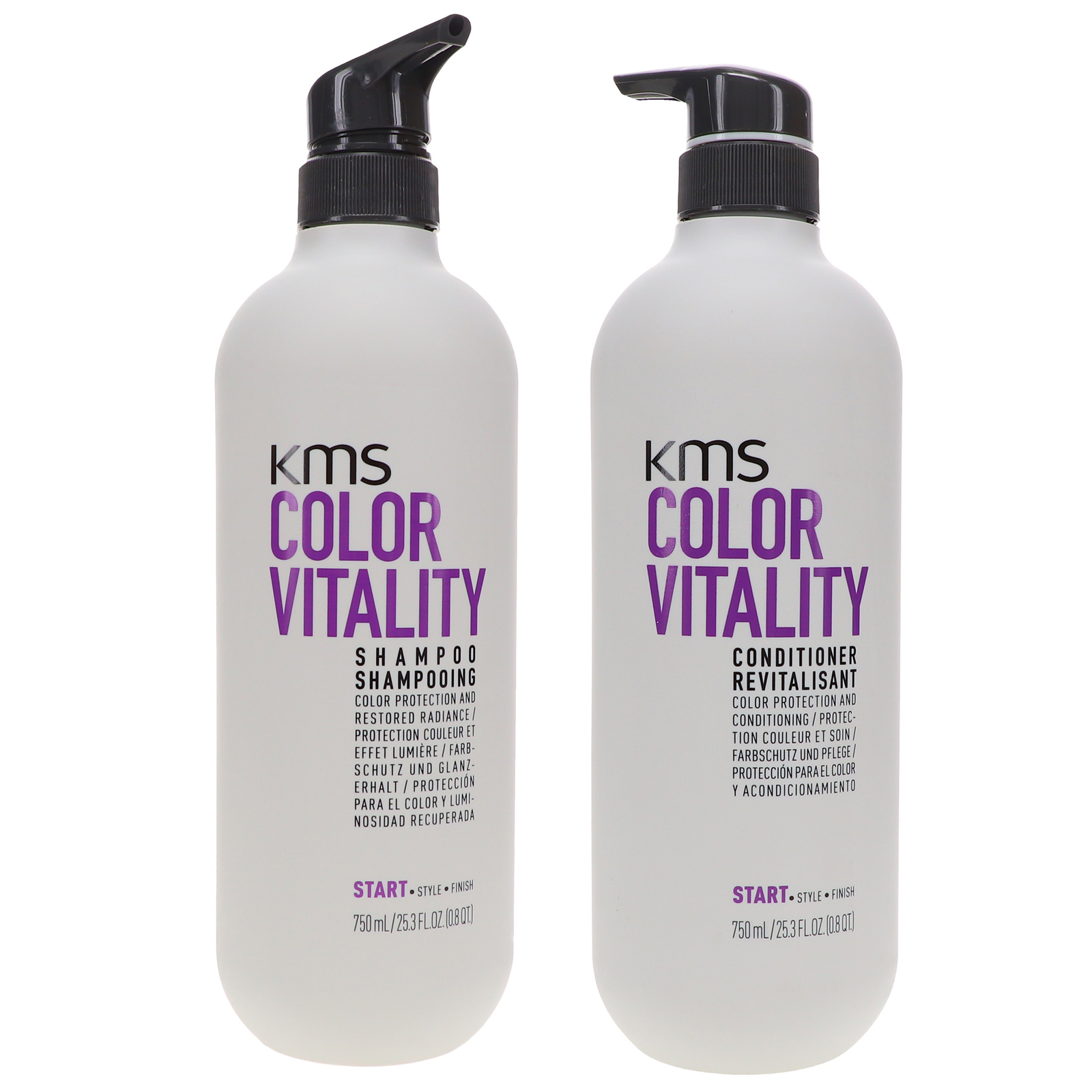 Комбинированный шампунь KMS Color Vitality Shampoo 253 унции и кондиционер Color Vitality Conditioner 253 унции 14190₽