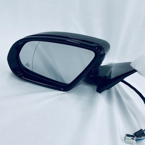 Car Driver Side Mirror For Mercedes Benz S class W222 S450 S500 S560 Left Black - Picture 1 of 17