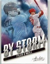 2022 Panini Absolute Tyler O'Neill By Storm #BYS-7 St. Louis Cardinals