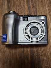 Silver Olympus SP-310 7.1MP LCD Digital Camera w/ 3x Zoom Untested