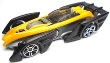 2000 HOT WHEELS SHREDSTER EXC #4 YELLOW ORANGE & BLACK 1:64 DIECAST 3" RACE CAR