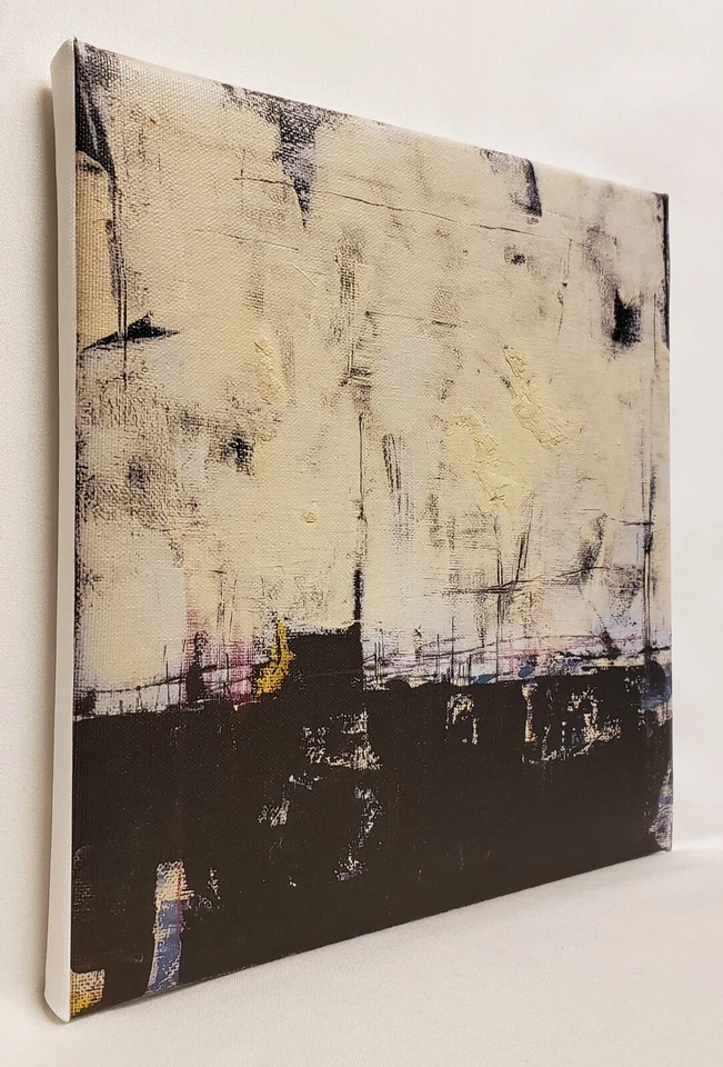 Impresión de arte giclee minimalista abstracto sobre lienzo de K.A.Davis "The Croft" Foto 2 de 4