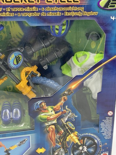 MX4 Rocket Cycle & Missile Launcher Max Steel 1999 Mattel NEU MISB SEALED CS - Bild 2 von 4