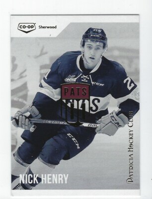 2017-18 Regina Pats (WHL) Update Nick Henry 
