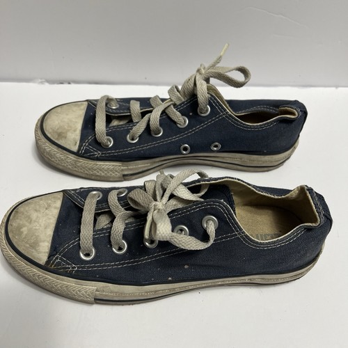 Converse All Star Low Top Blue M9697 Size 4 Men’s - Picture 2 of 9