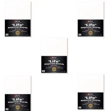 BCW Life Magazine Backing Boards – 500pcs (5 Packs) Acid-Free Archival