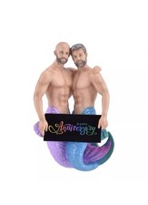 December Diamonds Merman Happy Anniversary Christmas Ornament 5555435