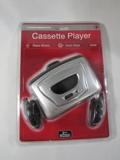 Durabrand Portable Cassette Tape Player & Headphones w/ Bass Boost SEALED