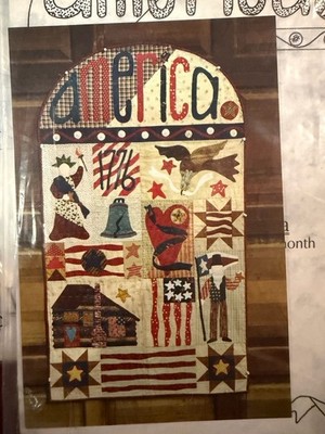 Set Of 12 Lisa DeBee Schiller America Quilt Block Of The Month Patterns