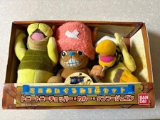 One Piece Tony Tony Chopper Kung Fu Dugong Karoo Plush Set Bandai Japan Unused