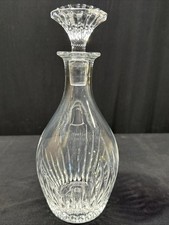 Sparkling Baccarat France Crystal Glass Massena 11" Decanter Stopper