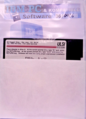 IBM PC -- ULSI SYSTEMS REL 1.0 (ULSI - DISK)