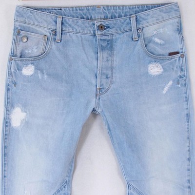 Mens G-Star ARC 3D SLIM Slim Straight Blue Jeans W33 L30 | eBay