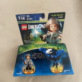 LEGO Dimensions: Lot of 2 , 71213 Bad Cop, 71257 Fantastic Beasts Fun Pack NEW!!