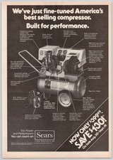 Craftsman Air Compressor Sears Tool Power Per...
