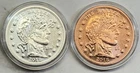 2018 The Barber 50 Zombucks 1 oz Fine Silver & Copper Coins