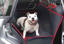 Dog Pet Rear Seat Hammock Protector Cover Waterproof Large For Car Suv