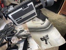 Vintage JVC GX-77U Color Video Camera For Parts Or Repair