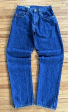 Vintage Mens 32x33 Stussy Big ‘Ol Jeans Relaxed Blue Wash Denim Jeans USA Made